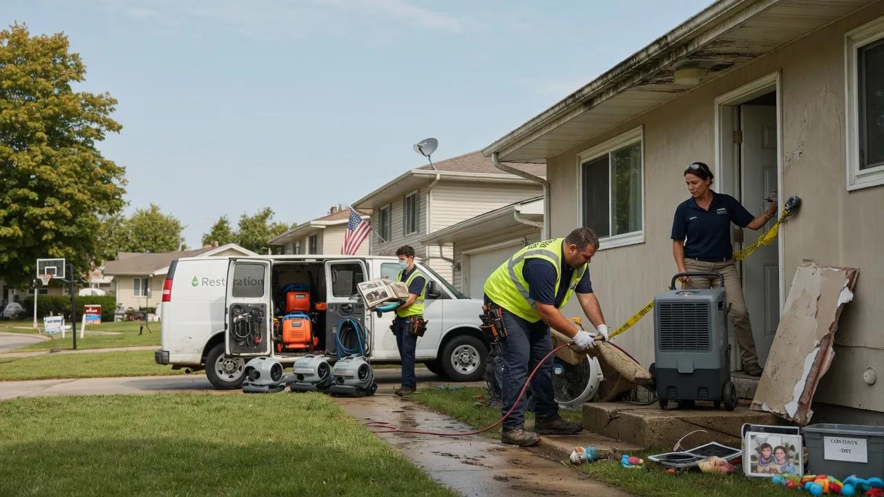 Water Damage Restoration in Fairview, WY near me